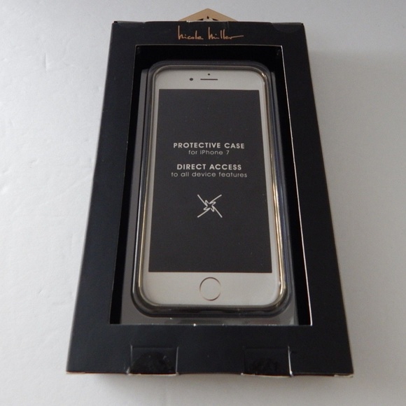 Nicole Miller Smart Cell Phone Case iPhone 7 8 6 - Picture 2 of 7